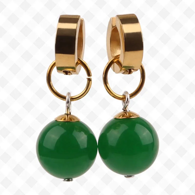 Drop Earrings - 2026 Brinco Vegetto Potara Preto Son