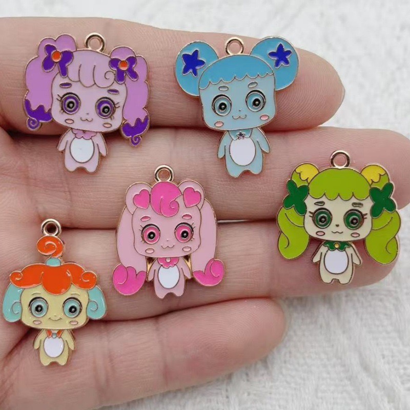 Drop Earrings - 10 Peças de Pingentes de Liga