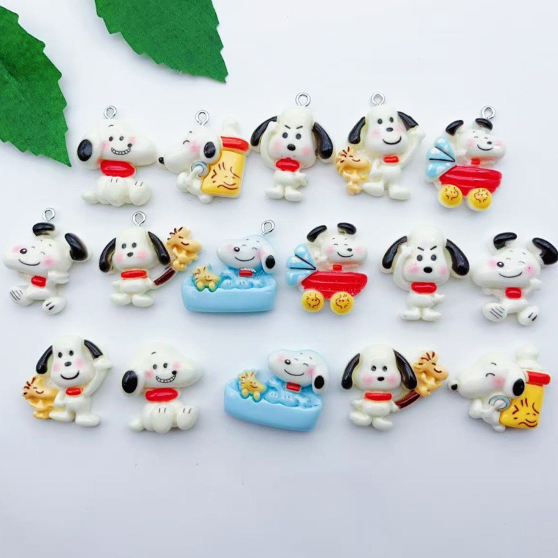 Drop Earrings - 12 peças de pingente de cachorro
