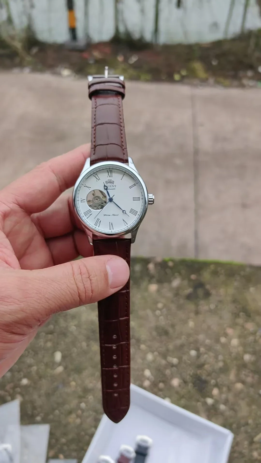 Seiko Watch Presage - Relógio Mecânico Esqueleto DFDG com Funções