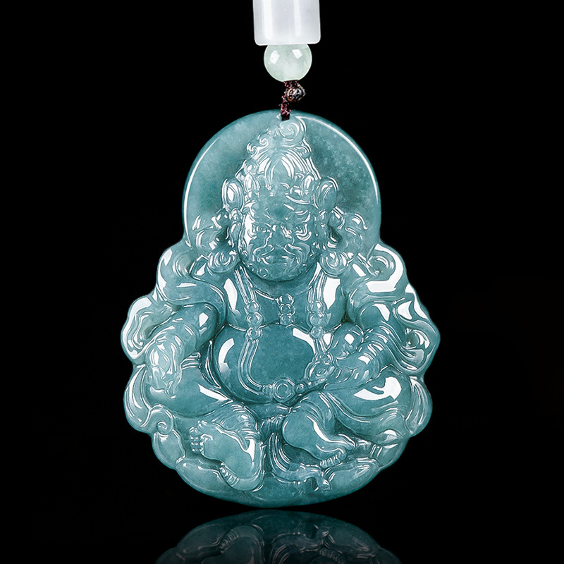 Necklace Pendant - Colar com Pingente Jambhala de Jadeíta