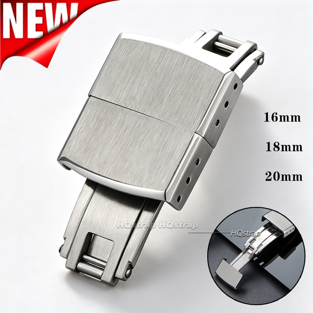 Watch Strap Replacement - Fecho Borboleta Universal Dobrável para Relógio