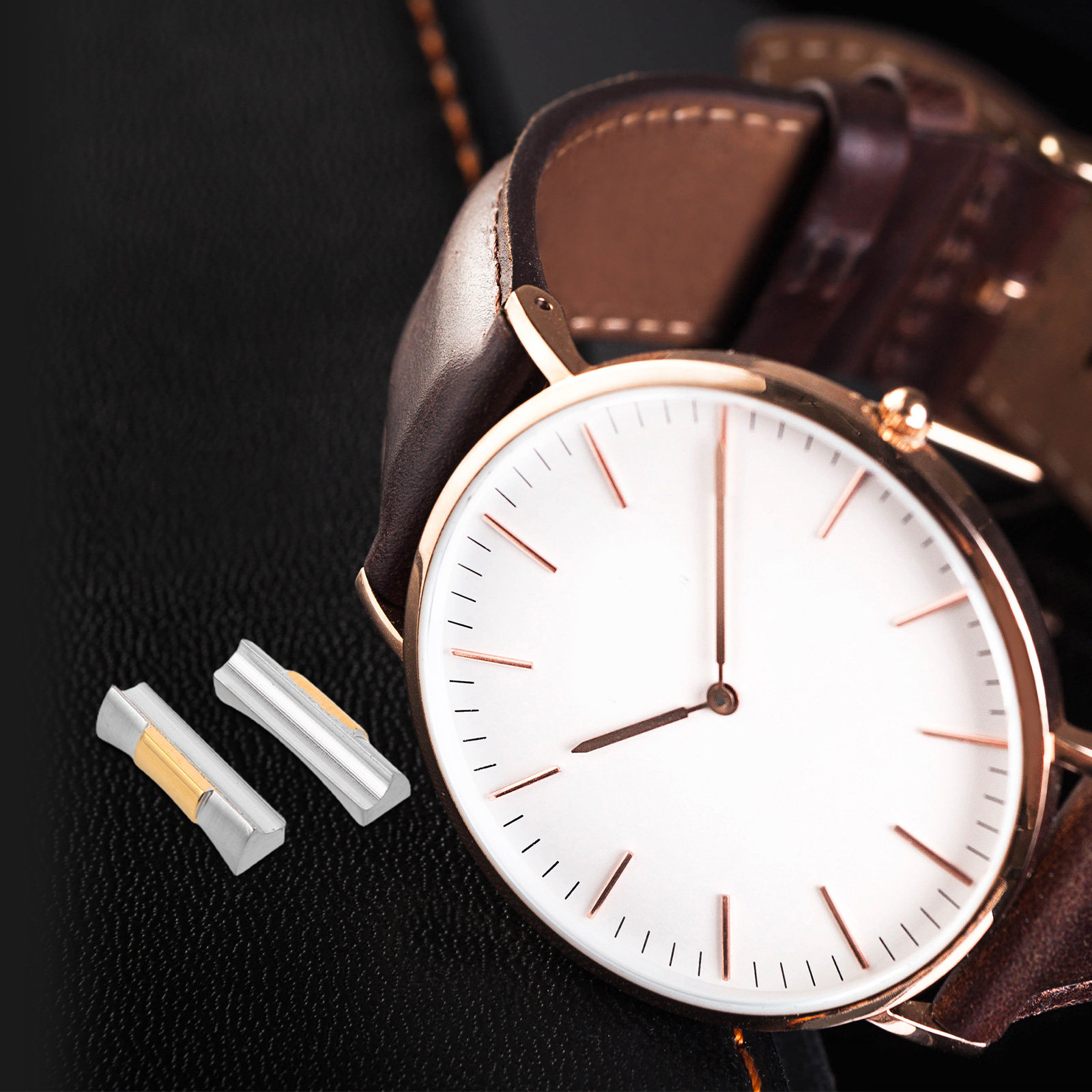 2 Peças Adaptador de Conexão C - Watch Strap Replacement avaliação e preço
