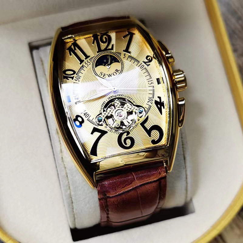 SEWOR-Relógio Mecânico Masculi - Seiko Watch Presage avaliação e preço
