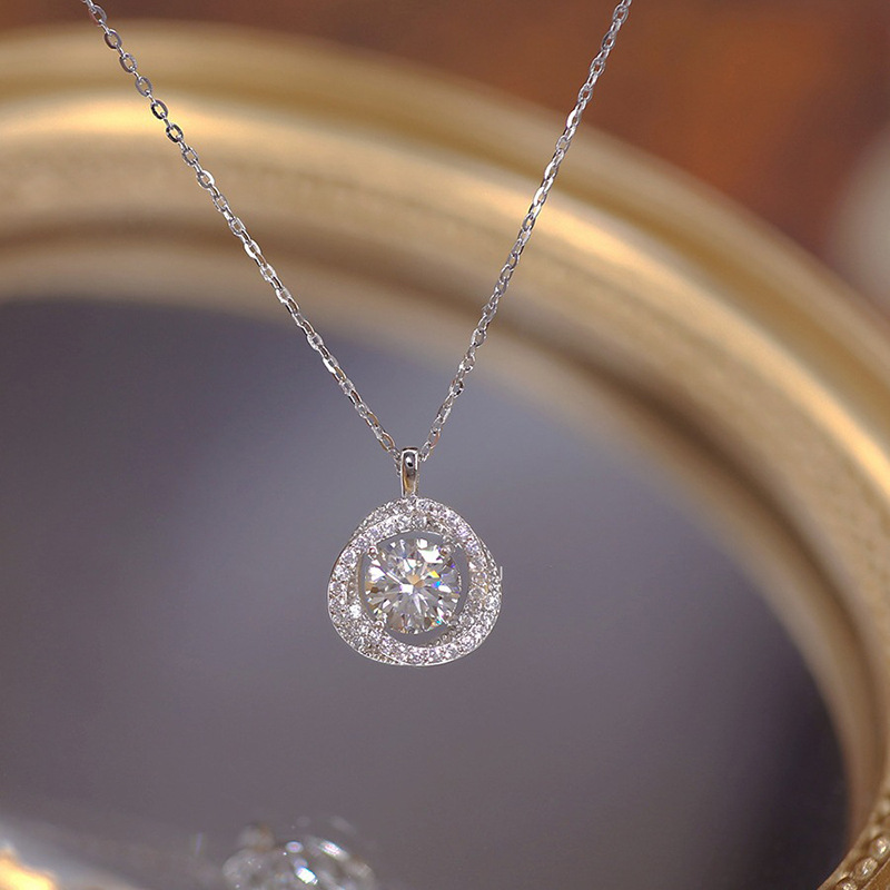 925 prata esterlina jóias requ - Crystal Choker Necklace avaliação e preço