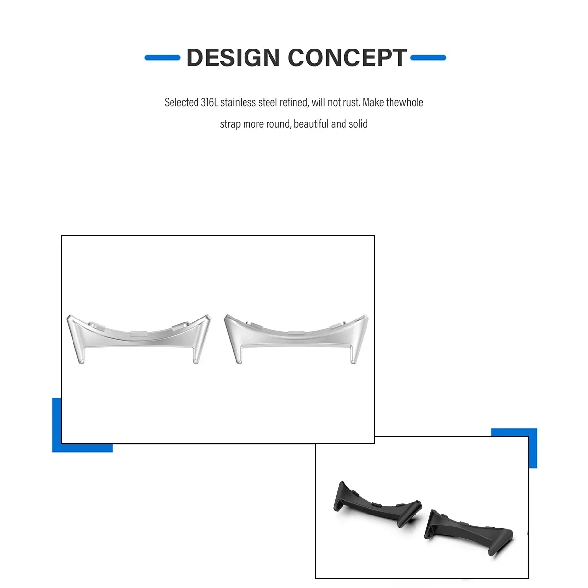 Adaptador de conector de pulse - Watch Strap Replacement avaliação e preço