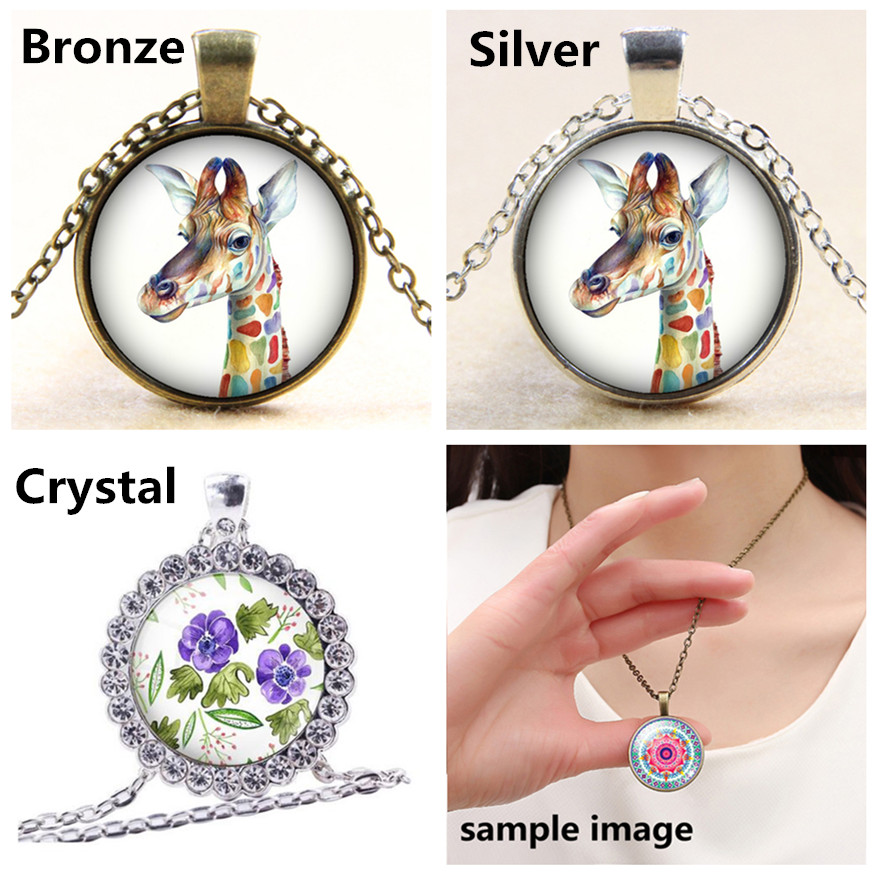 Colar com pingente de cristal/ - Eve Jewelry & Watches Distribuidor Oficial Rolex Buenos Aires avaliação e preço