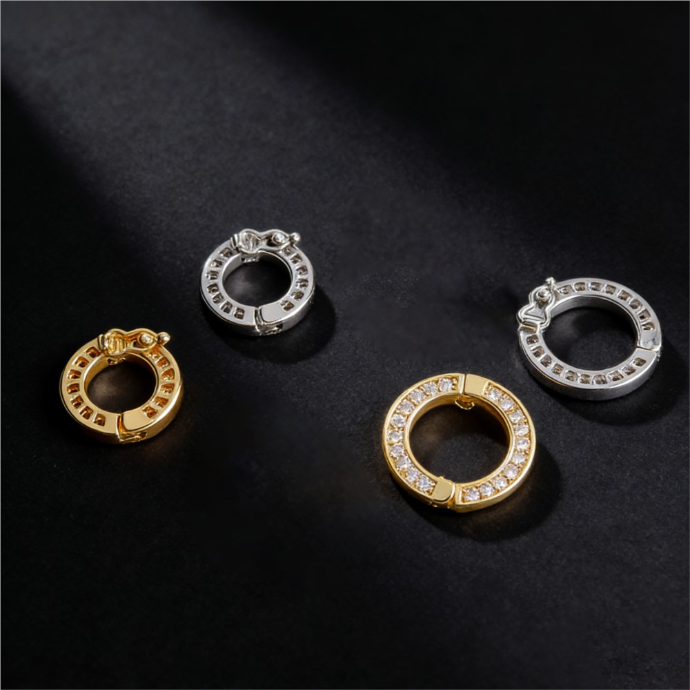 2 peças de fechos redondos com - Pearl Necklace avaliação e preço
