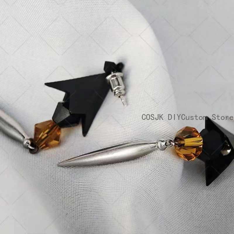Jogo genshin impacto zhongli c - Drop Earrings avaliação e preço