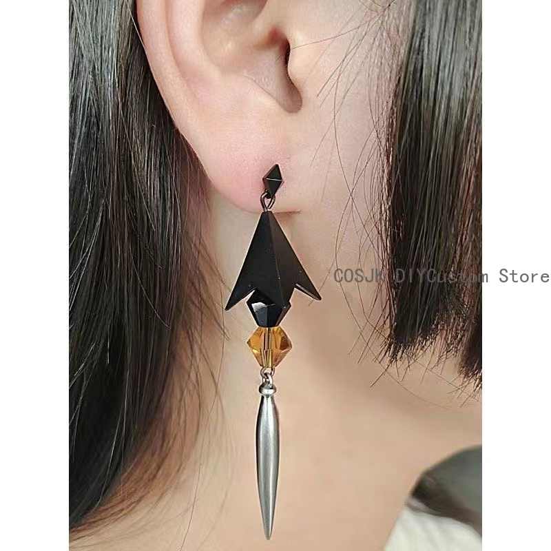 Jogo genshin impacto zhongli c - Drop Earrings avaliação e preço