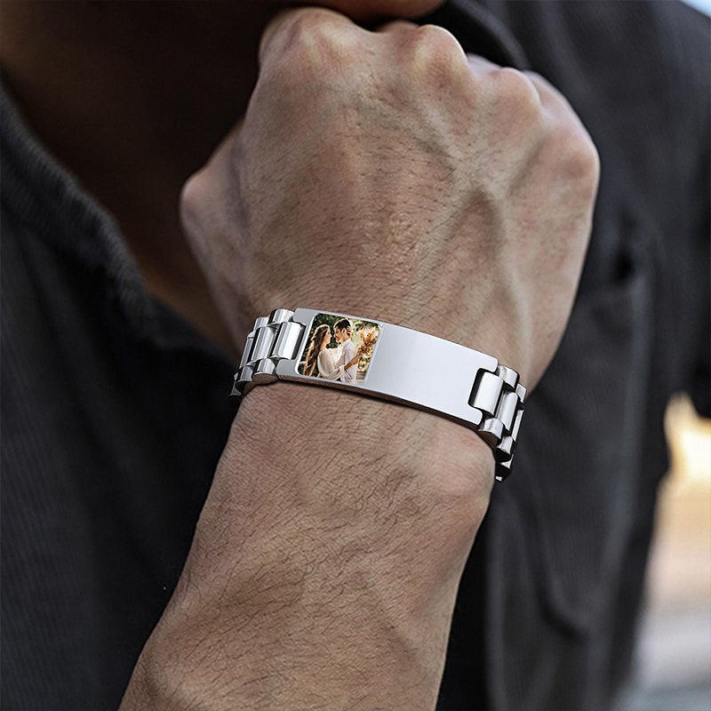 Pulseira de relógio com texto  - Jewelry Watches For Men avaliação e preço