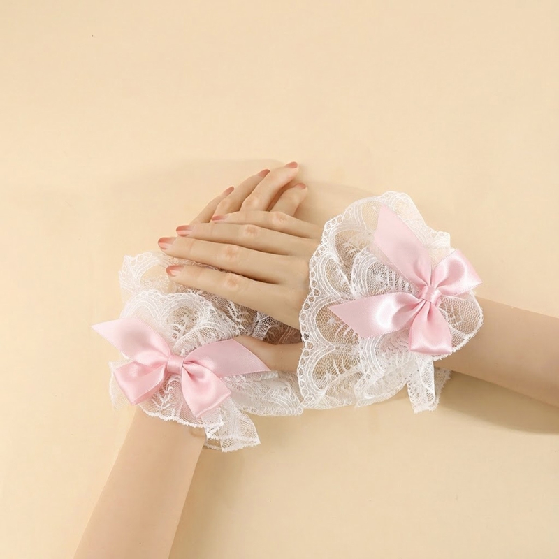 Pulseiras de Renda com Laço Es - Cuff Bangle Bracelet avaliação e preço