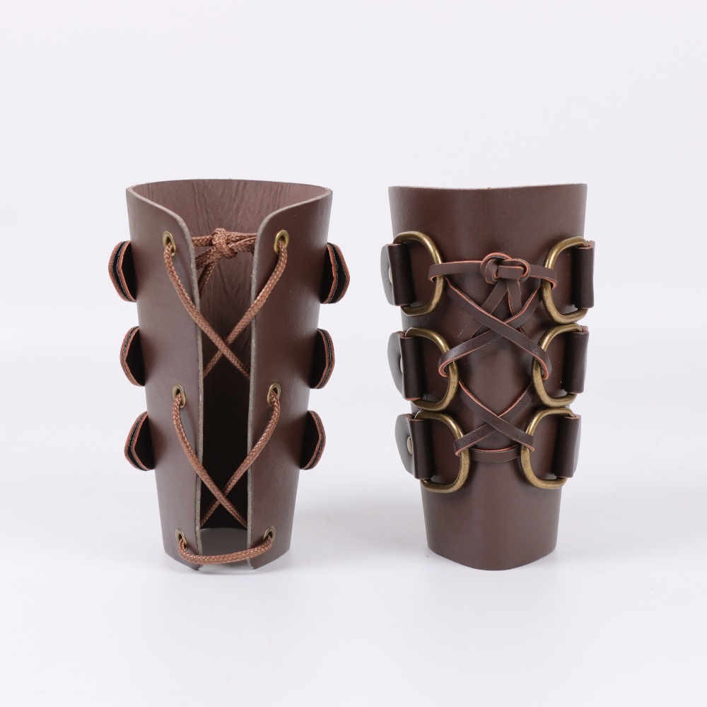 Luvas longas de couro para tir - Leather Bracelet avaliação e preço