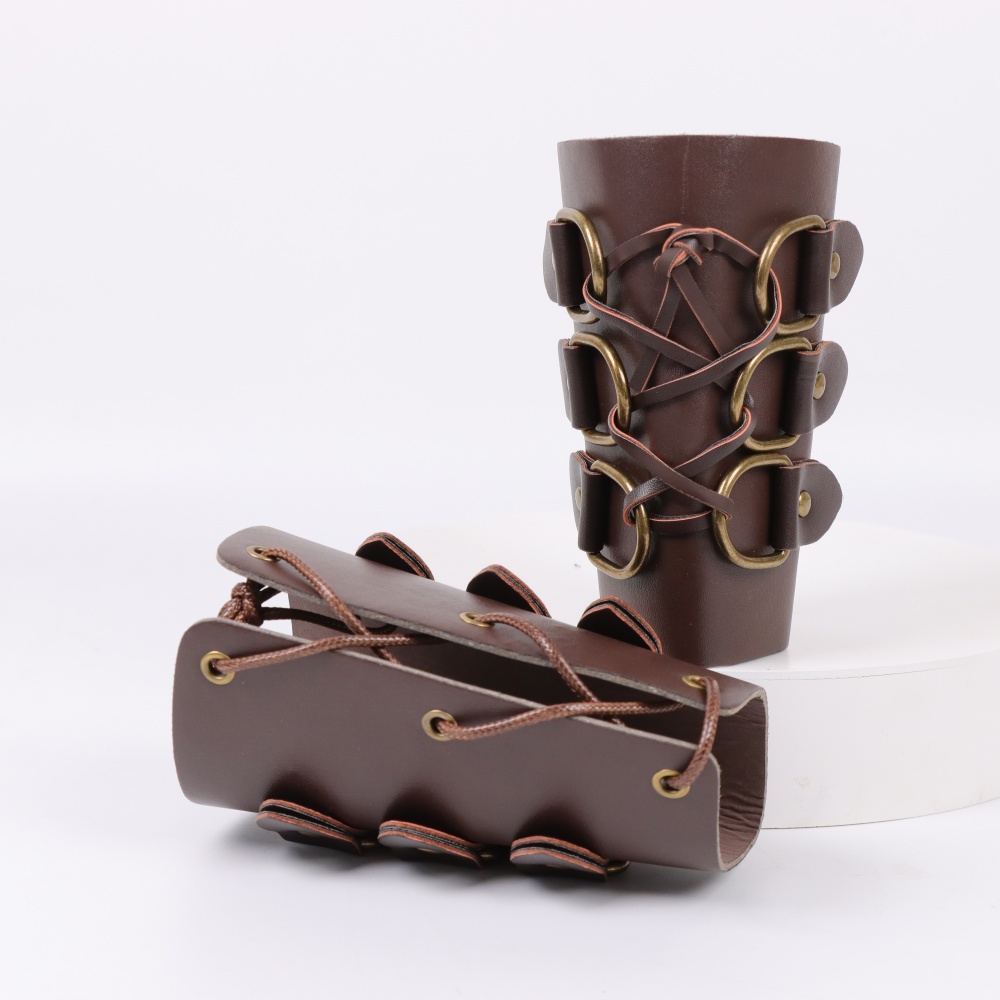 Luvas longas de couro para tir - Leather Bracelet avaliação e preço