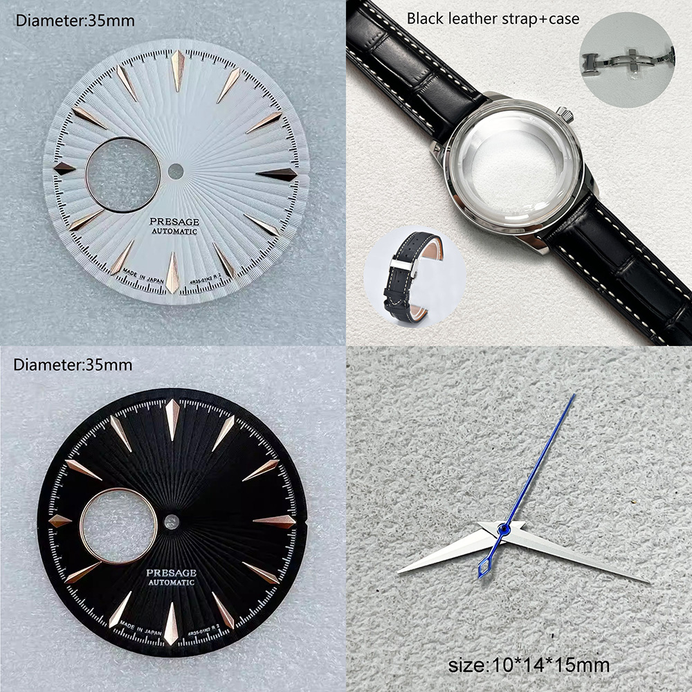 Mostrador NH38 35mm com logoti - Seiko Watch Presage avaliação e preço