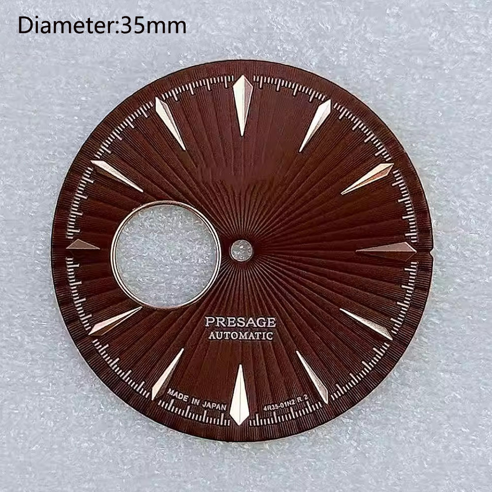 Mostrador NH38 35mm com logoti - Seiko Watch Presage avaliação e preço
