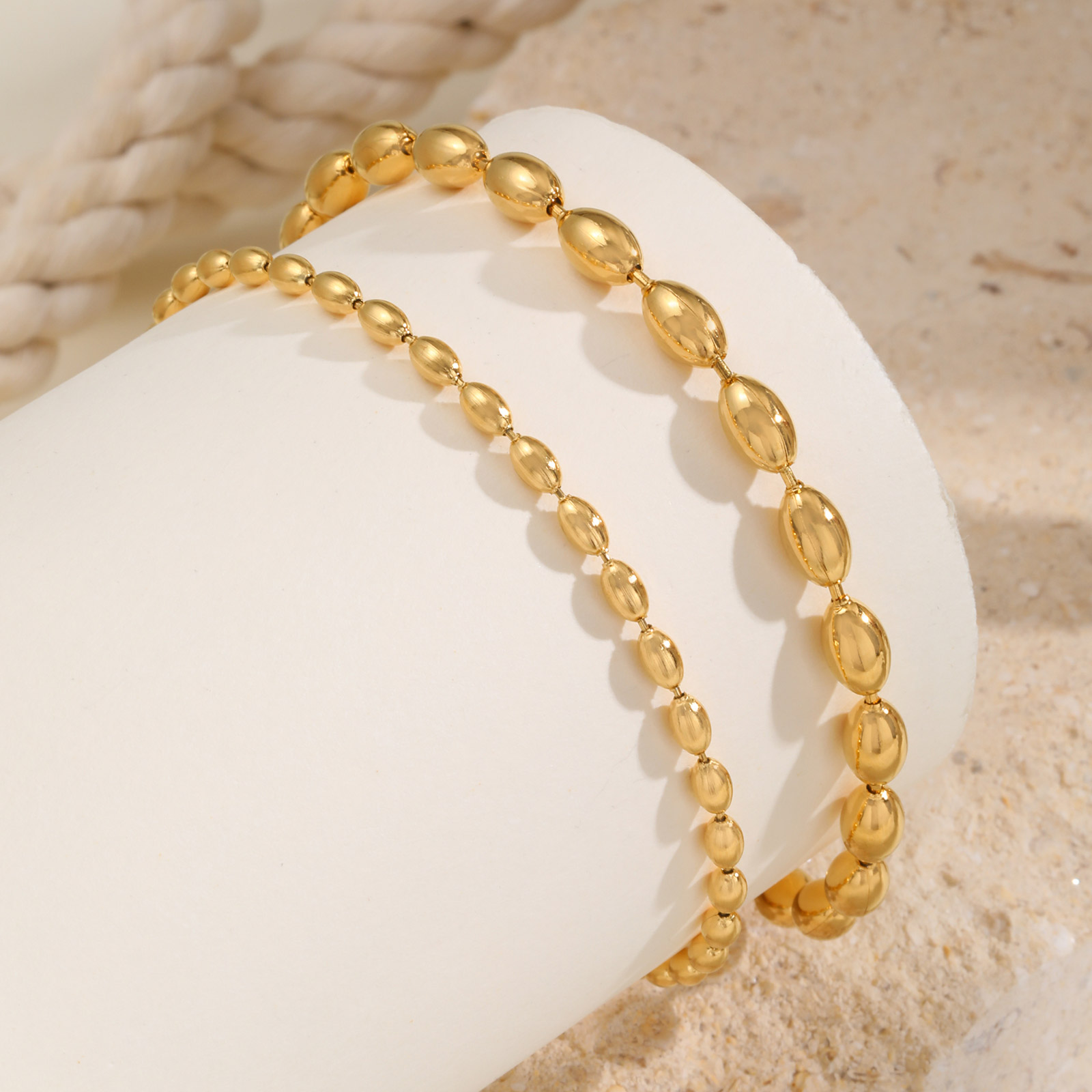 Tornozeleira de corrente de co - Jc Jewelry & Watches Reviews avaliação e preço