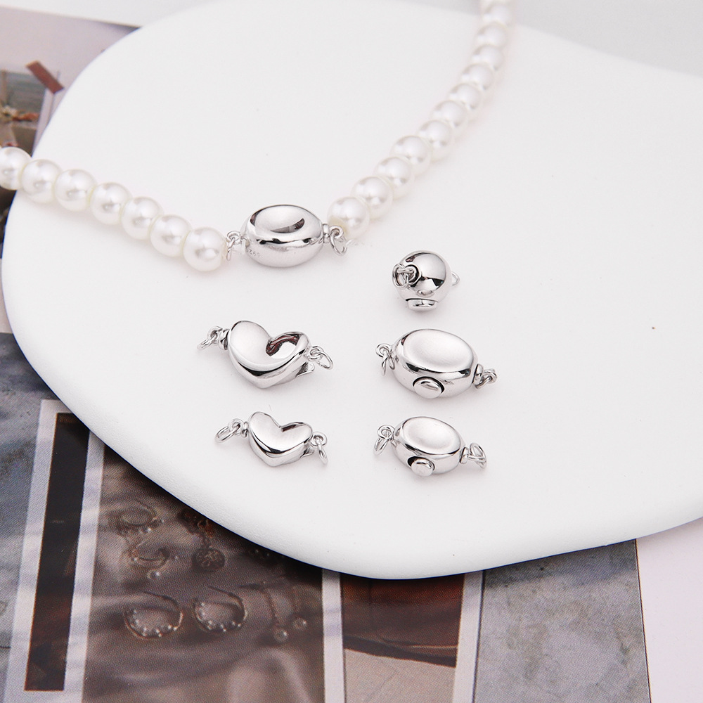 2 pçs 925 prata esterlina barc - Pearl Necklace avaliação e preço