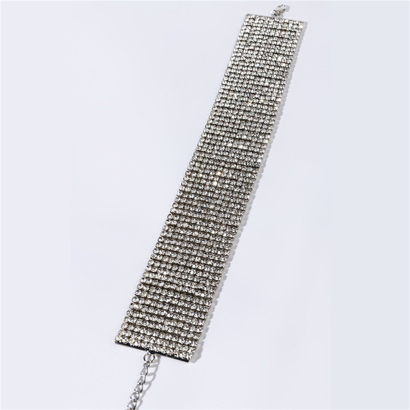 Colar para mulheres colar de c - Crystal Choker Necklace avaliação e preço