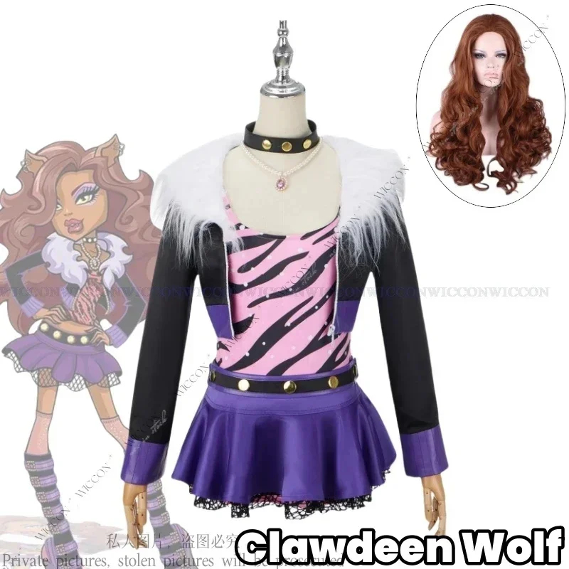 A,8;h/Clawdeen Wolf Monster Fa - Pearl Necklace avaliação e preço