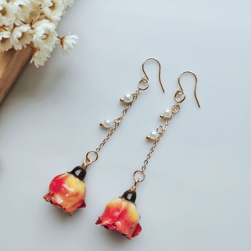 Brincos Elegantes de Rosa Imor - Pearl Stud Earrings avaliação e preço