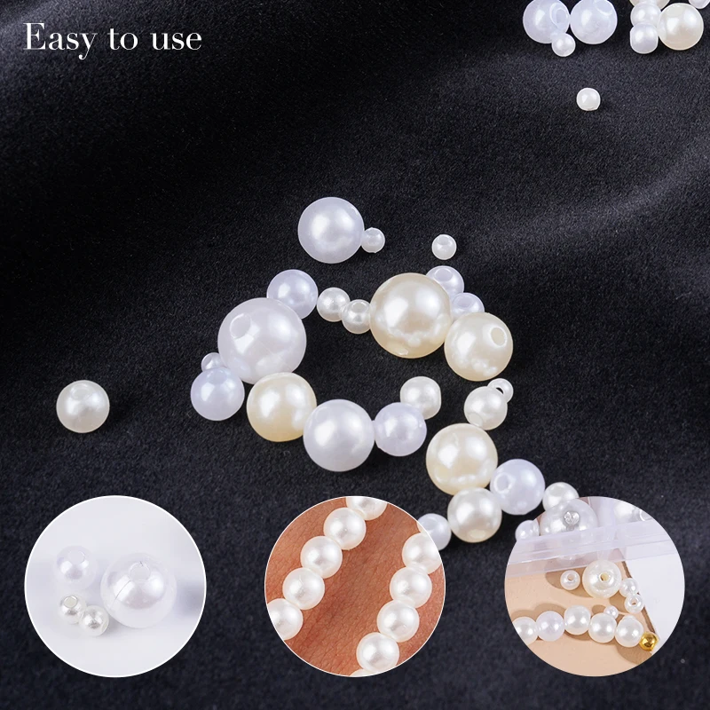 800 pçs artificial falso pérol - Pearl Necklace avaliação e preço