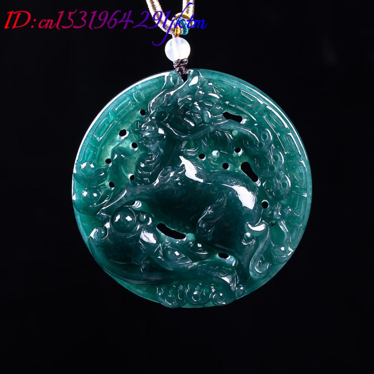 Pingente de Dragão em Jadeite  - Necklace Pendant avaliação e preço