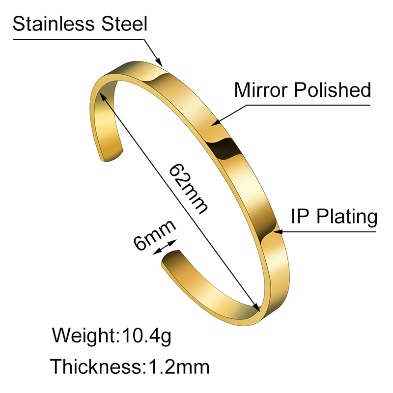 Pulseiras de Pulso Personaliza - Cuff Bangle Bracelet avaliação e preço
