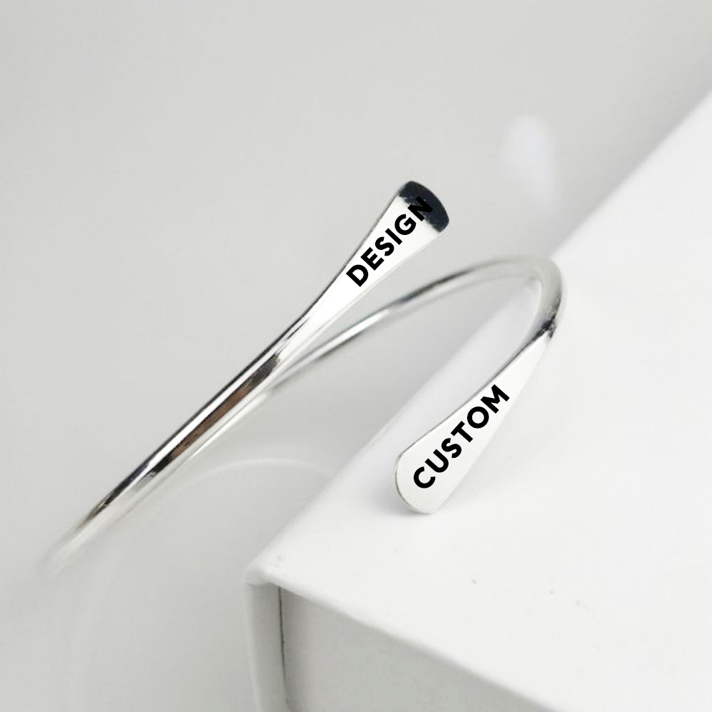 10 pçs/lote em branco bronze e - Cuff Bangle Bracelet avaliação e preço