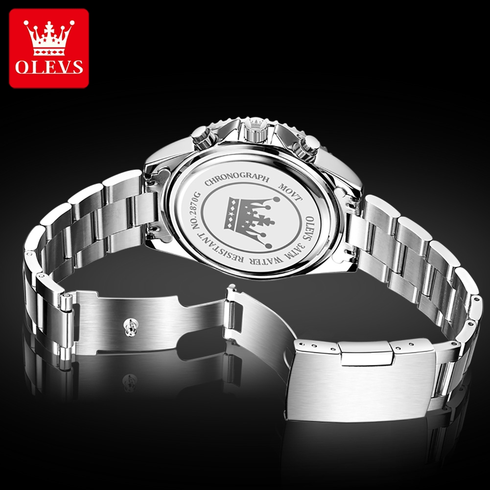 Relógios Masculinos OLEVS 2870 - Rolex Watch Submariner avaliação e preço