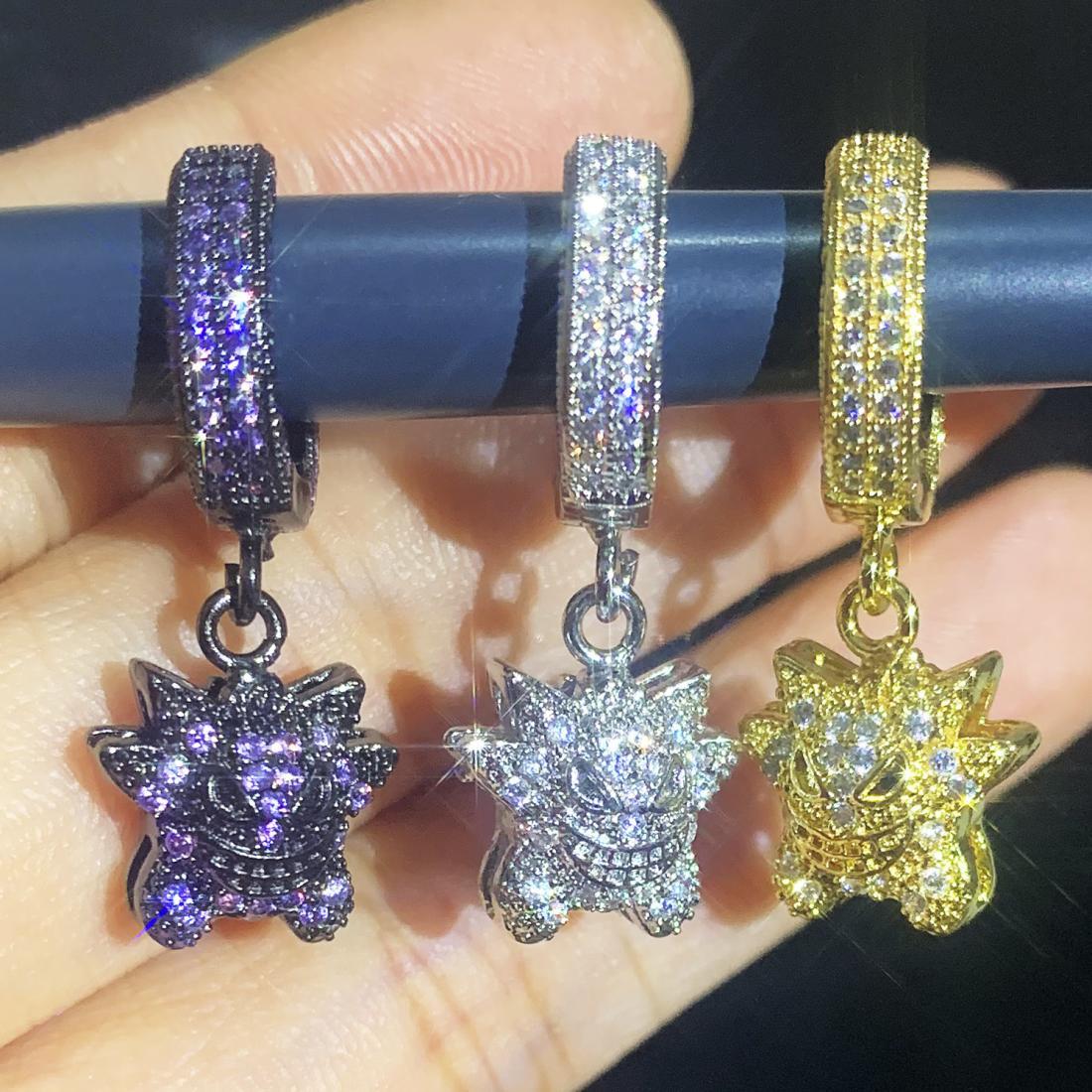 Brincos de Orelha Pokémon Geng - Drop Earrings avaliação e preço