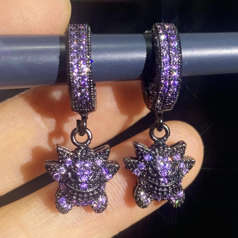 Brincos de Orelha Pokémon Geng - Drop Earrings avaliação e preço