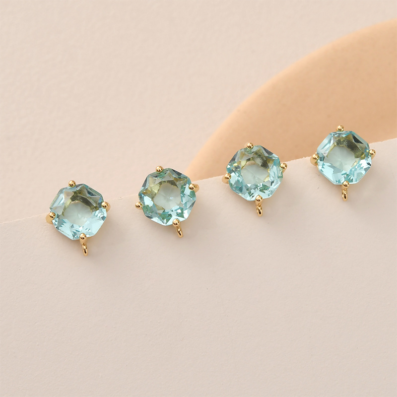10 pares de cores facetadas br - Pearl Stud Earrings avaliação e preço