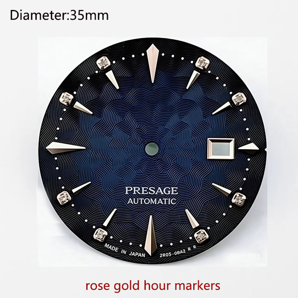 Mostrador S logo presage nh35  - Seiko Watch Presage avaliação e preço
