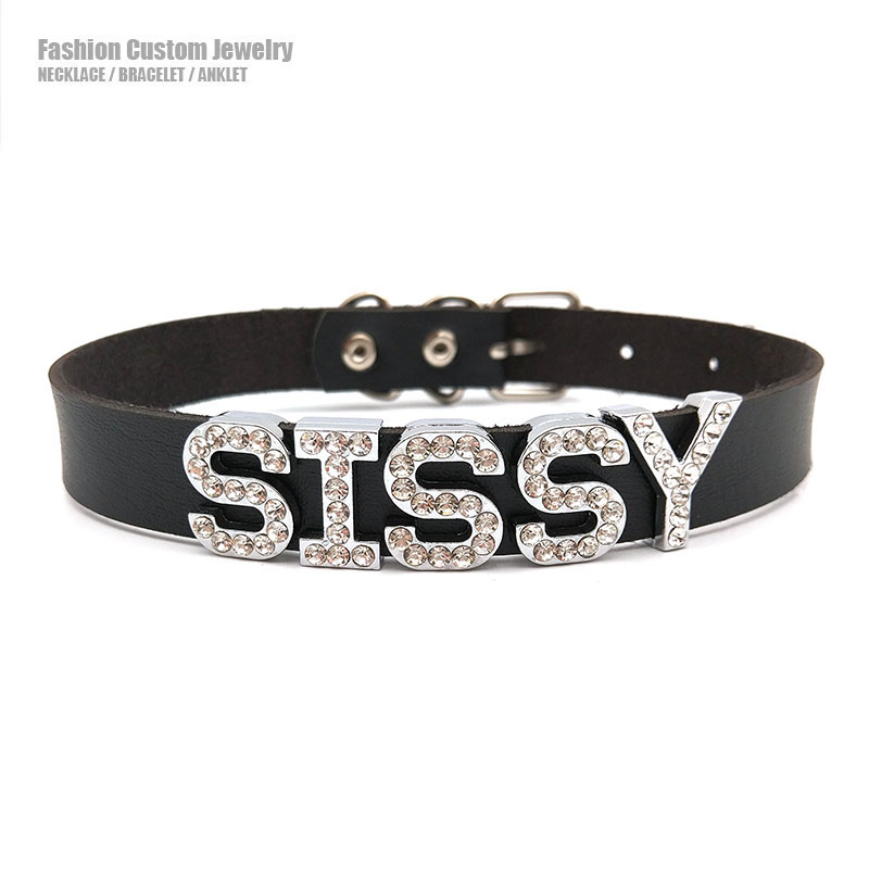 Colares personalizados com let - Crystal Choker Necklace avaliação e preço