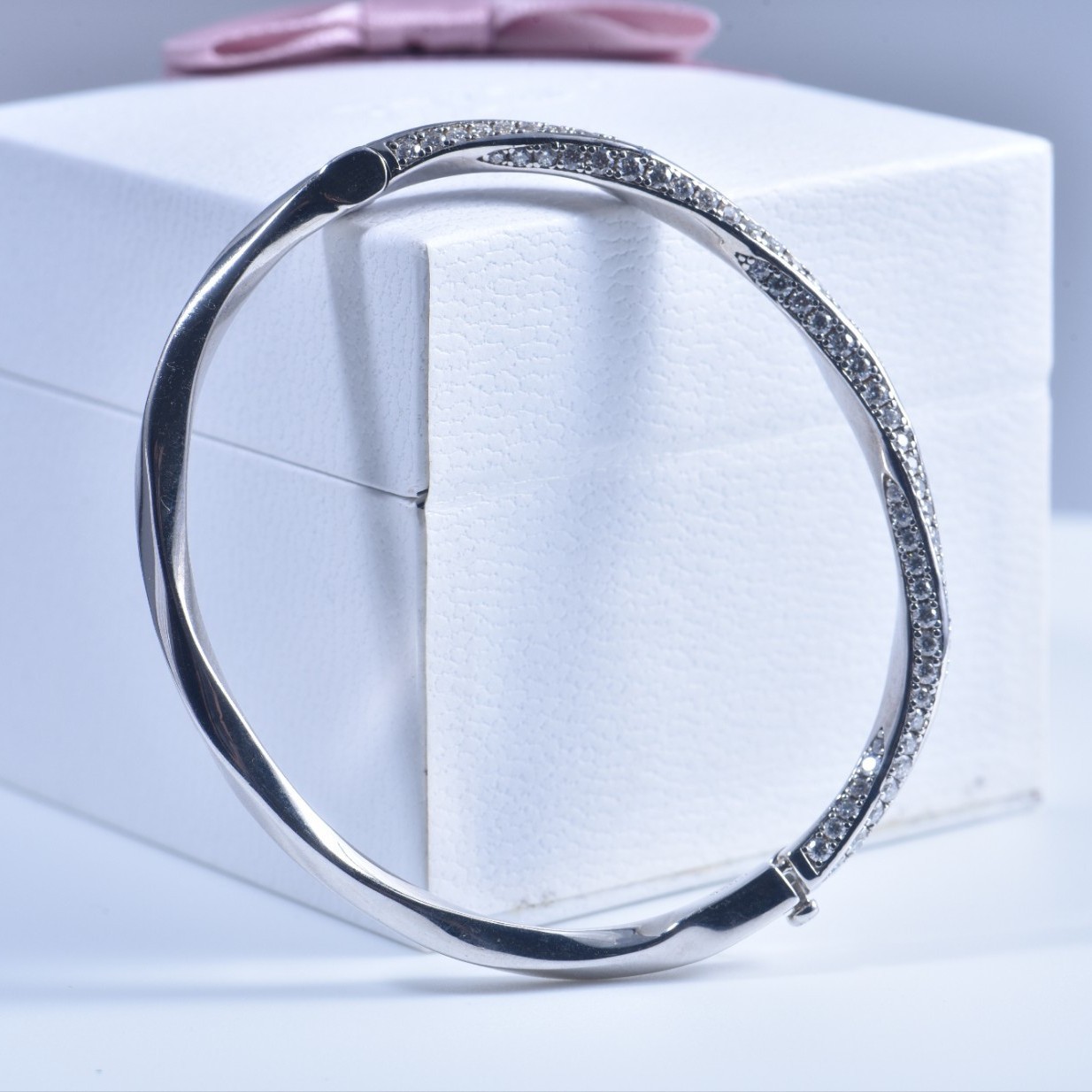 Pulseira de Prata Esterlina s9 - Cuff Bangle Bracelet avaliação e preço