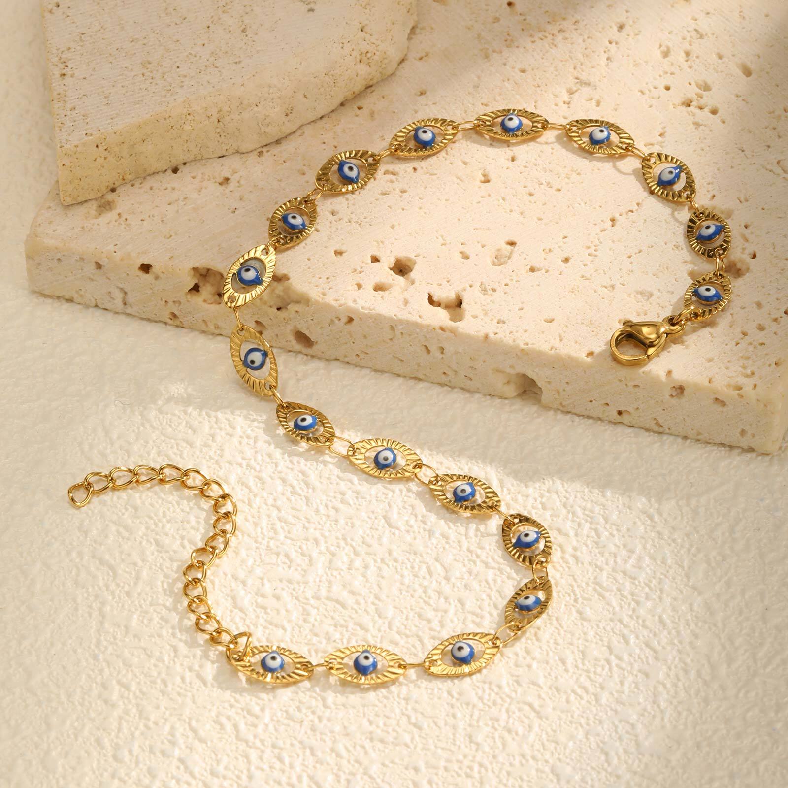 Tornozeleira Olho Grego para M - Jc Jewelry & Watches Reviews avaliação e preço
