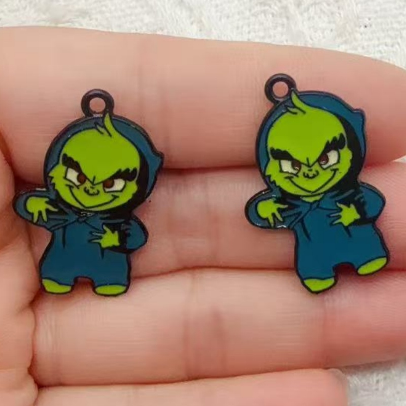 10 peças de pingente de Natal  - Drop Earrings avaliação e preço