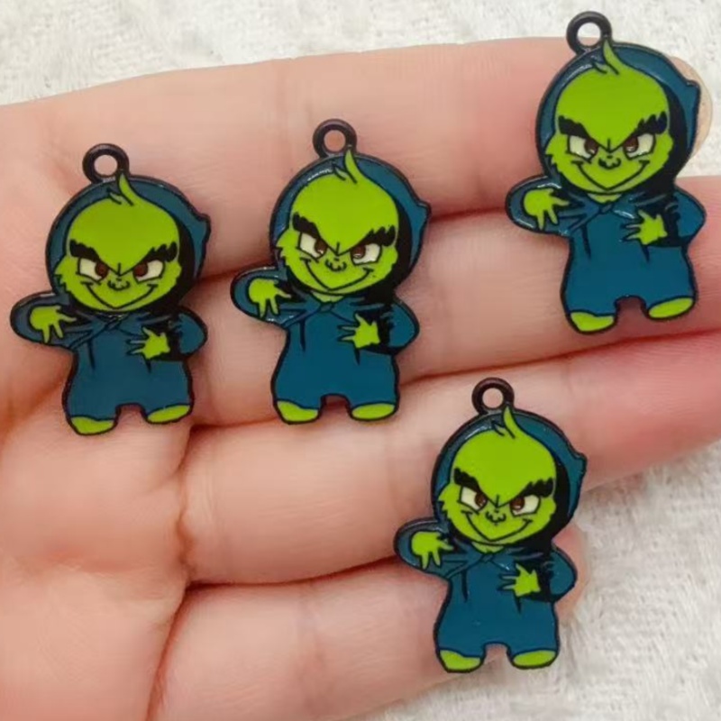 10 peças de pingente de Natal  - Drop Earrings avaliação e preço