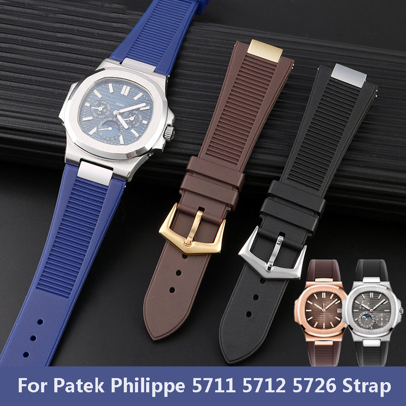 Pulseira de Silicone PP para P - Patek Philippe Watch Nautilus avaliação e preço
