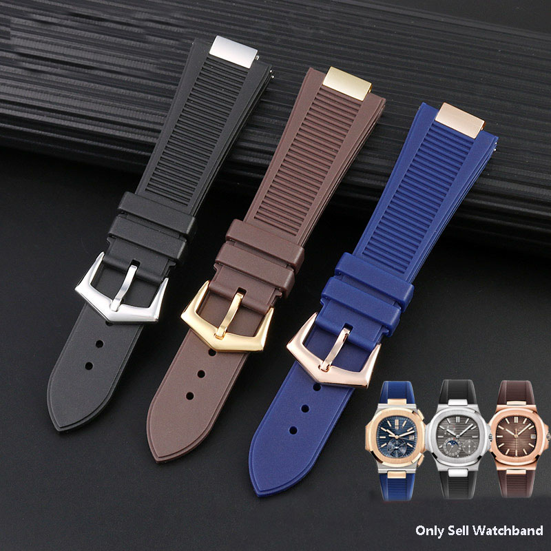 Pulseira de Silicone PP para P - Patek Philippe Watch Nautilus avaliação e preço