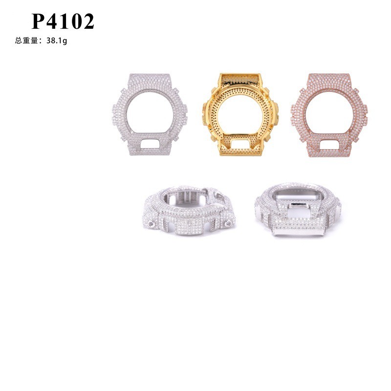 Estojo de Relógio Hip Hop Blin - Jewelry Watches For Men avaliação e preço