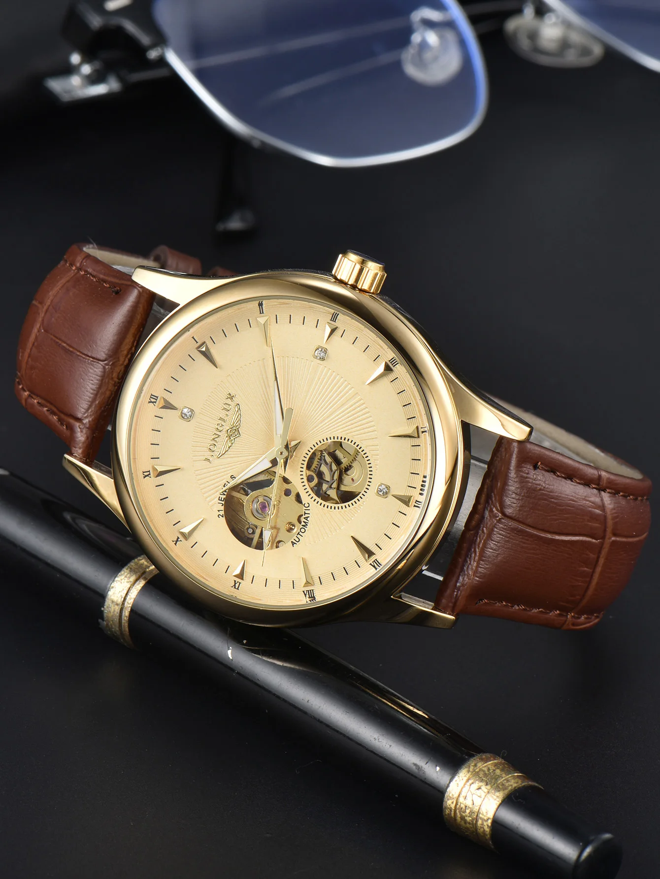 Relógio Automático LONGLUX Est - Seiko Watch Presage avaliação e preço